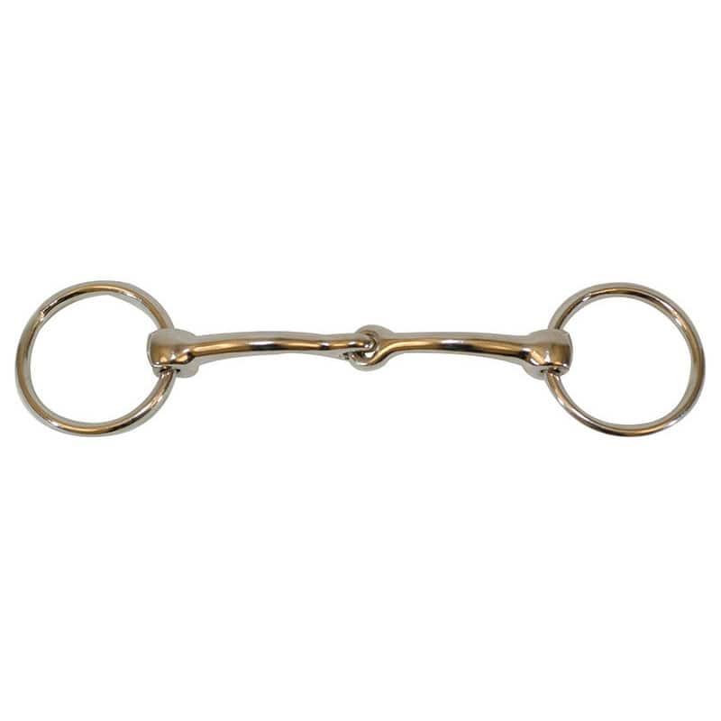 Partrade Loose Ring Snaffle Bit