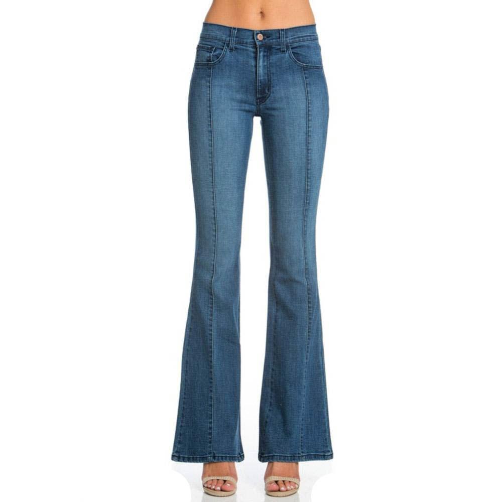 O2 Denim Women's Mid-Rise Flare Jeans