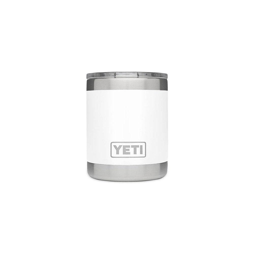 YETI White Rambler 10oz Lowball