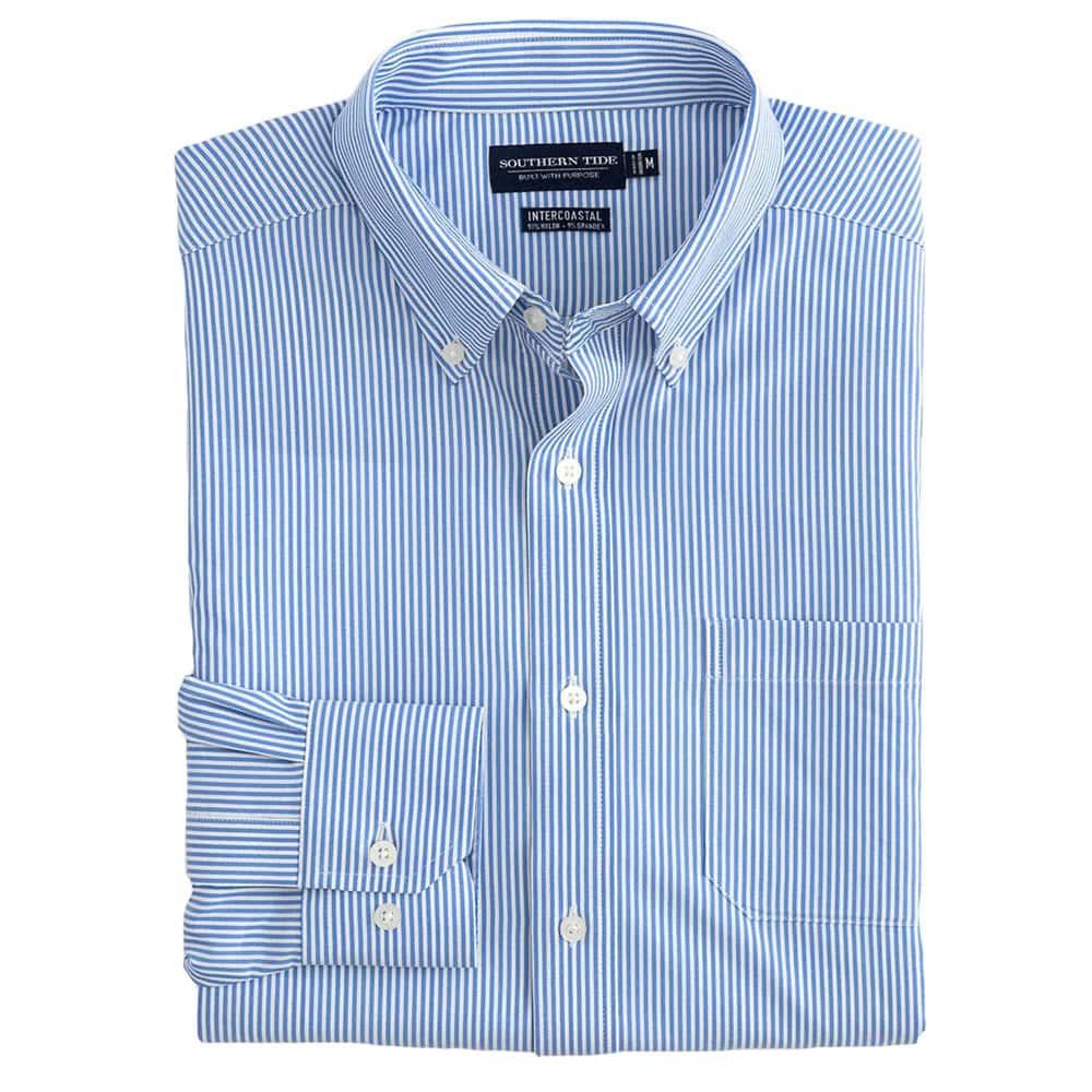 Southern Tide Men's Bengal Stripe Intercoastal Shirt