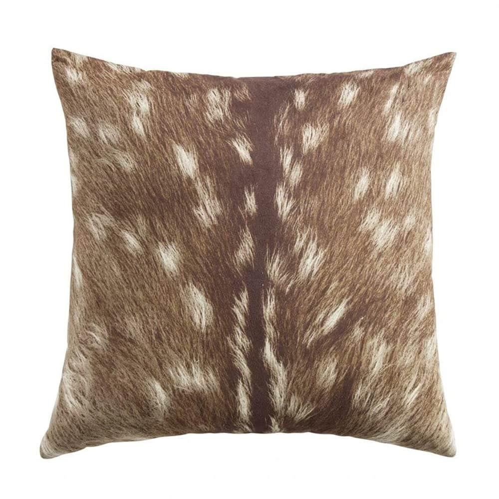 fawn throw pillow