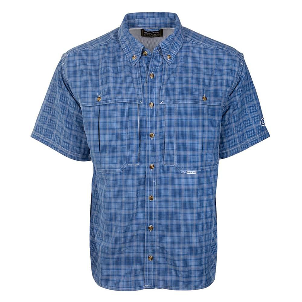 Drake Waterfowl Wingshooter's Plaid Sun Shirt