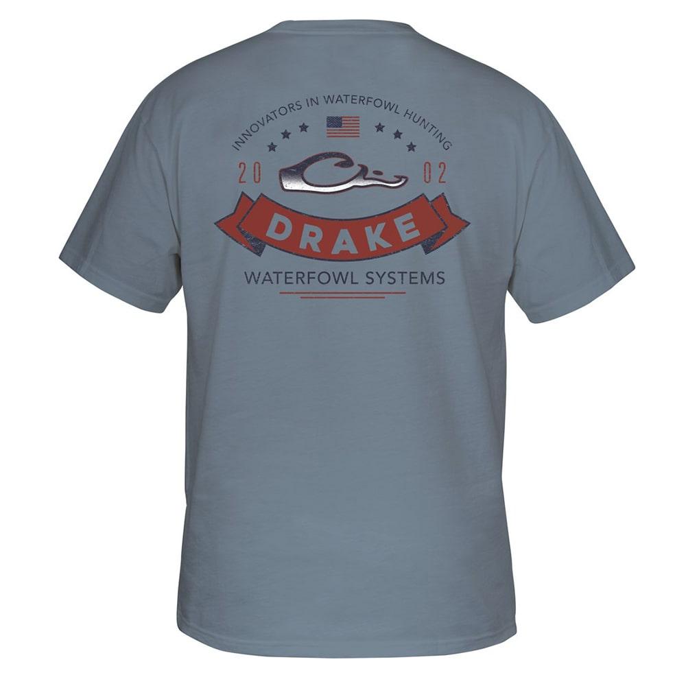 drake-waterfowl-ribbon-logo-tee