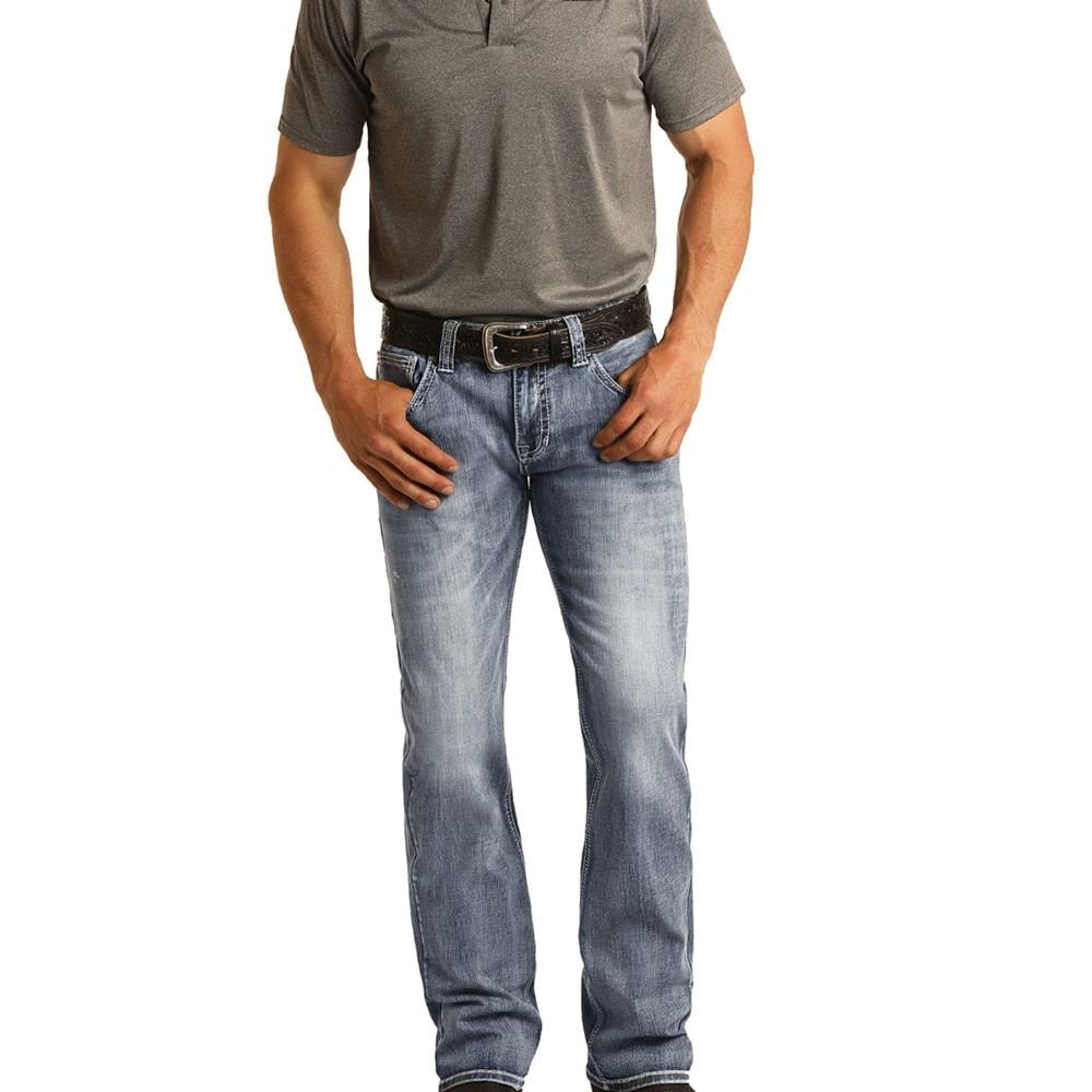 rock and roll jeans mens