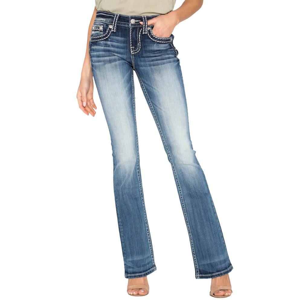 miss me high rise bootcut jeans