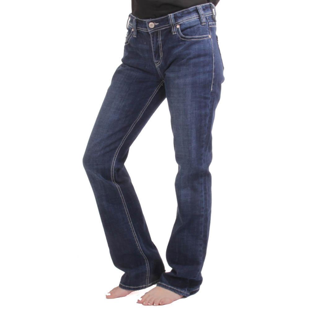 women's dark wash jeans