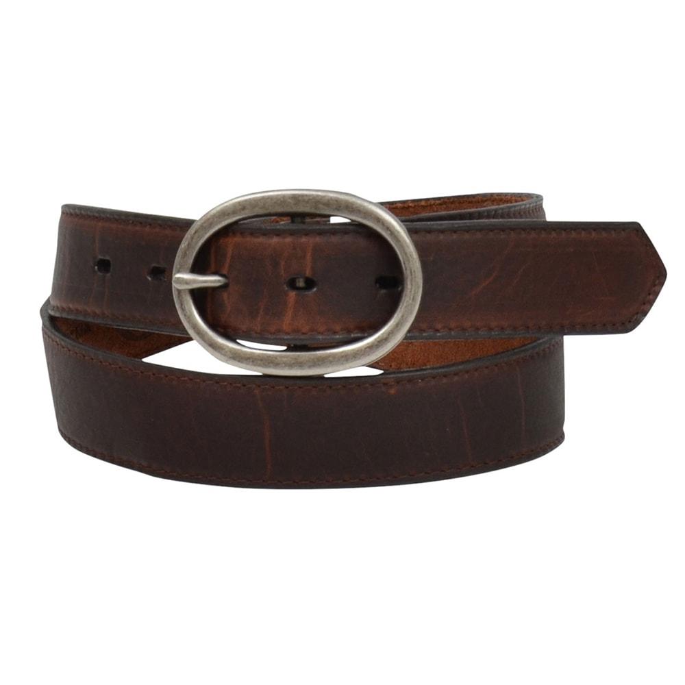 Men's Oiled Leather Brown Belt