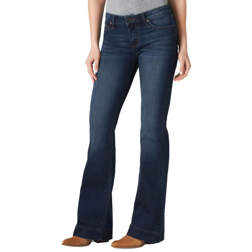 Wrangler Women's Retro Premium Trouser Jeans