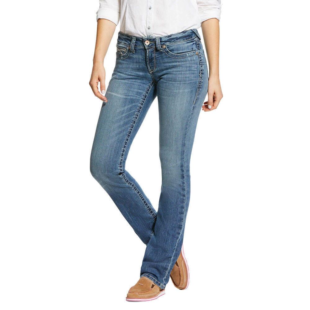 women's ariat straight leg jeans