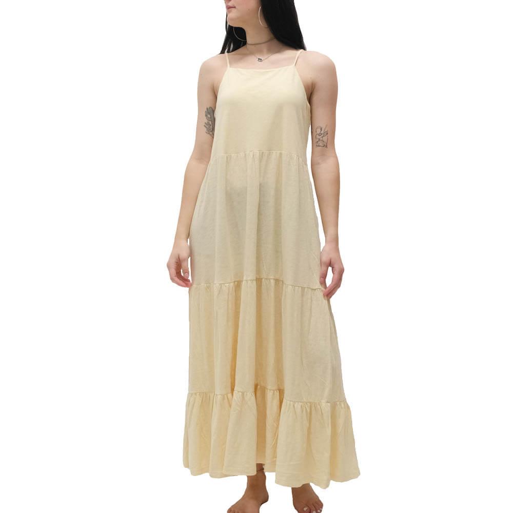 Z Supply Women's Rory Tiered Slub Maxi Dress