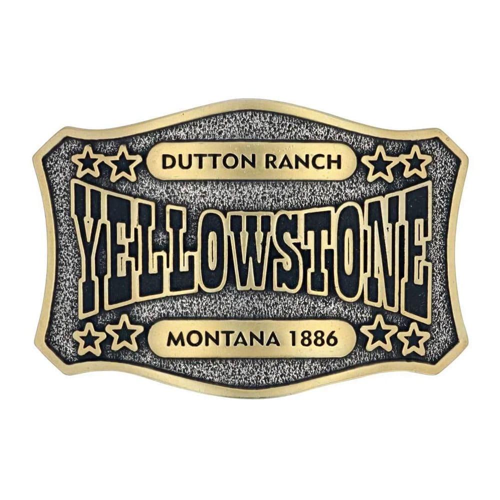 Montana Silversmiths Cowboy Sh*t Antiqued Attitude Belt Buckle