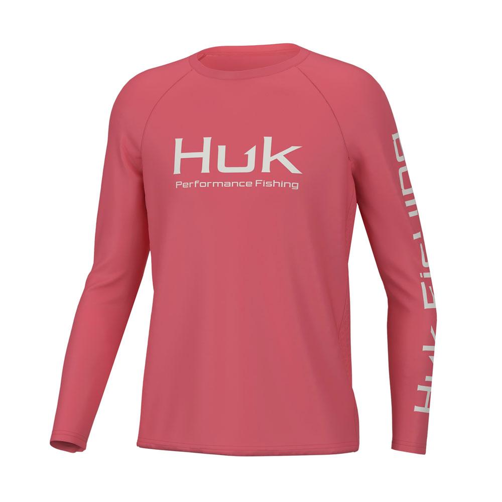 Huk Boy's Solid Pursuit Long Sleeve