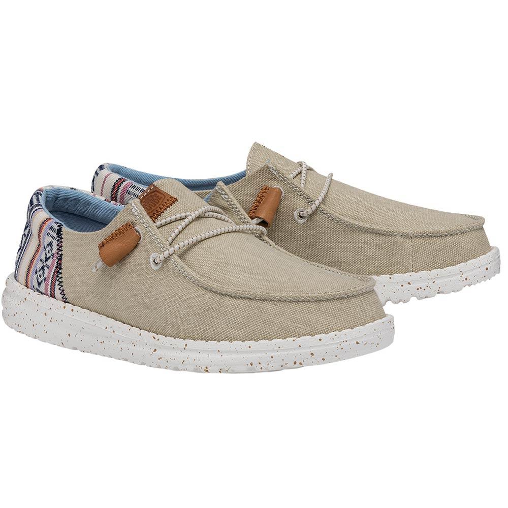 Hey Dude Women's Natural Wendy Funk Baja Shoe