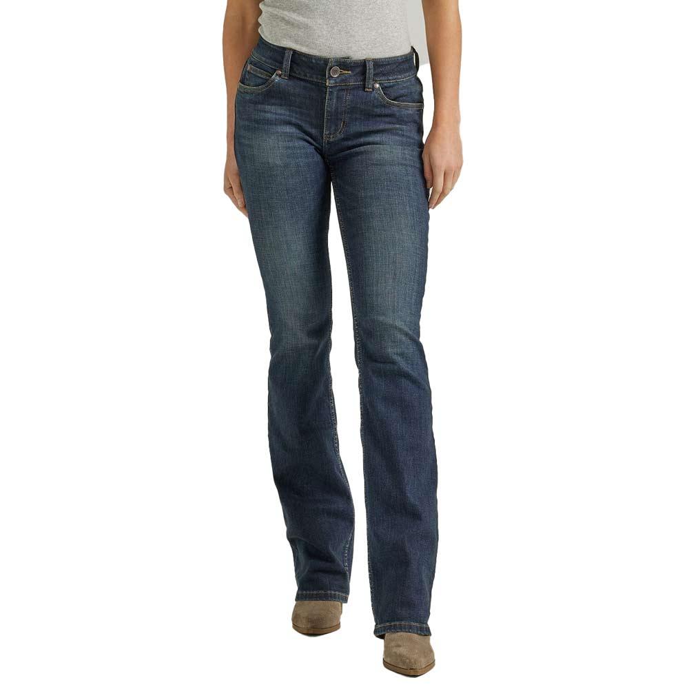 Wrangler Women's BARREL Jeans, Black Magic, 27W x 34L : .co