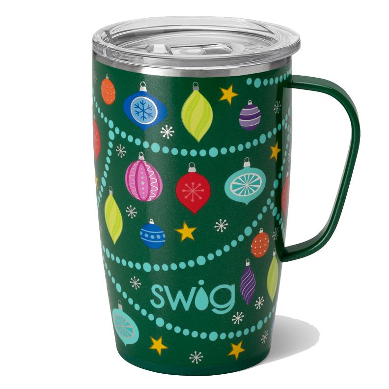 Swig: 18 oz Travel Mug, Poppy Fields