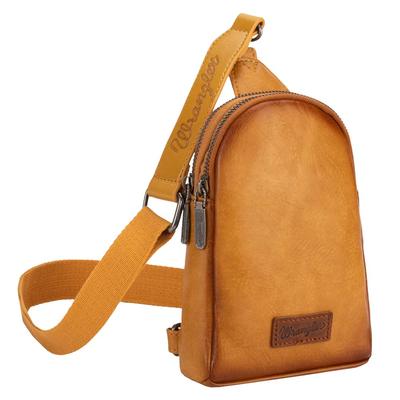 Montana West Genuine Leather Cow-Hide Collection Mini Barrel Bag Coffee