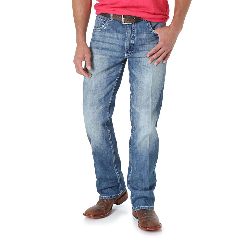 Wrangler Mens Vintage Boot Cut Jeans
