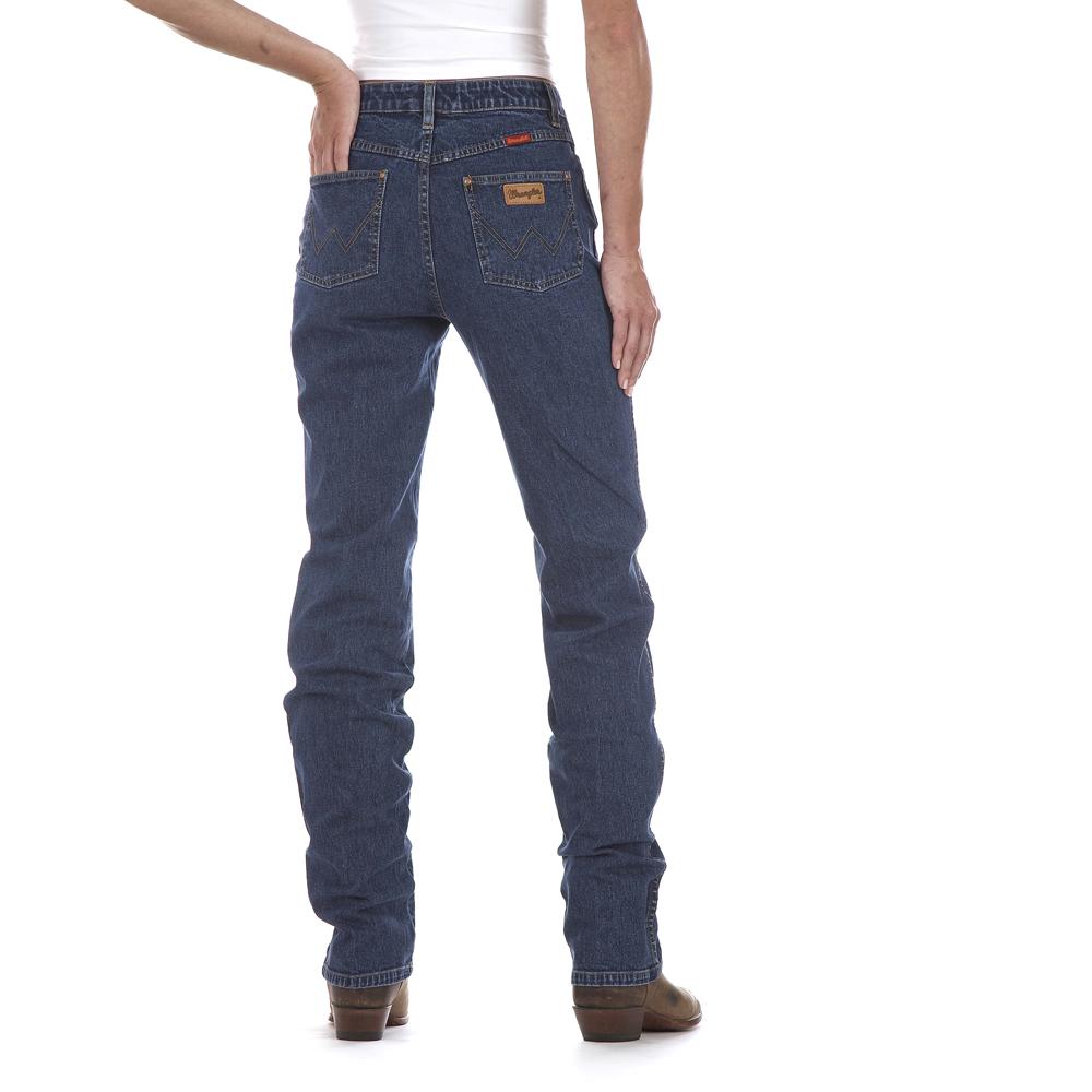 women's cowboy cut jeans