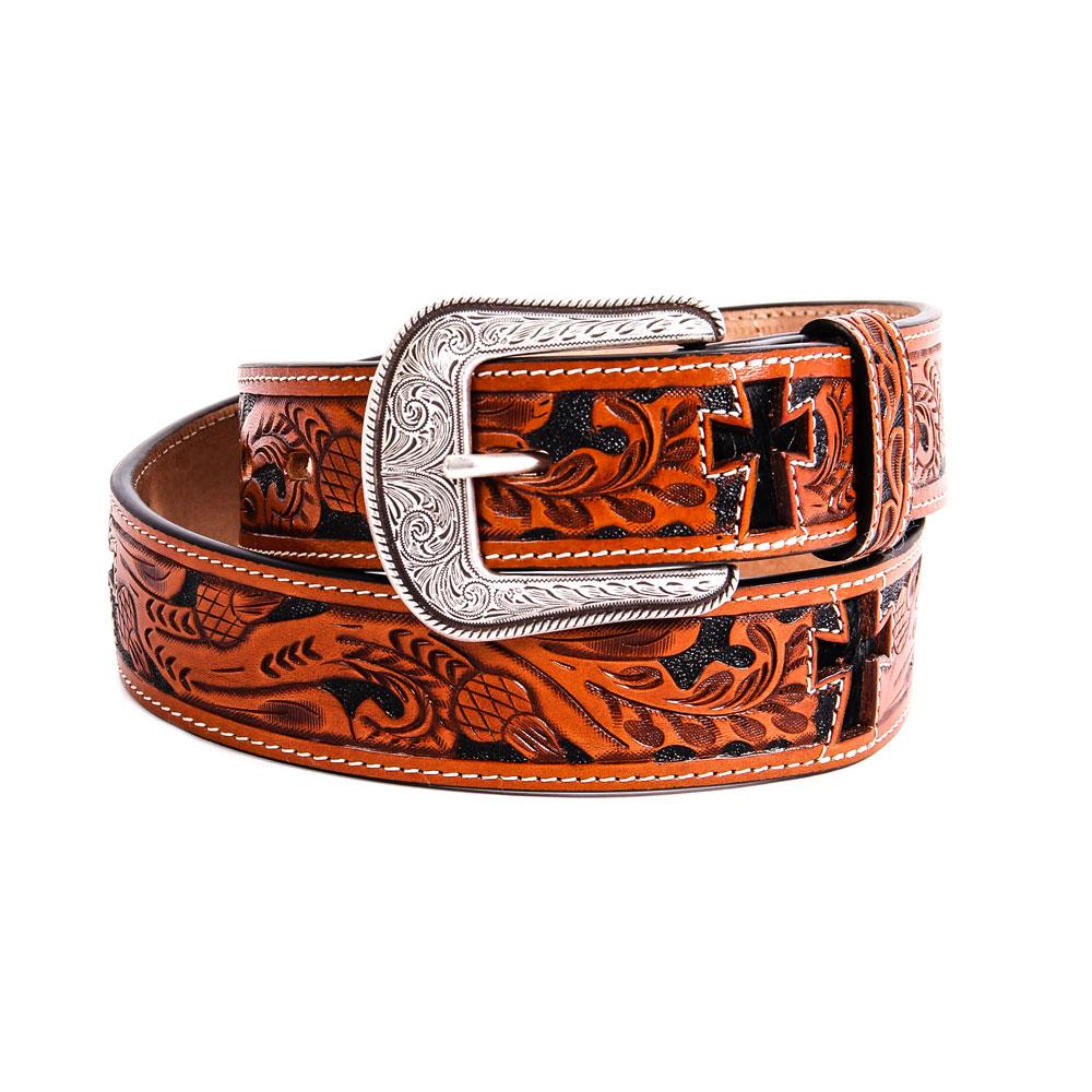 3D Belt Co. Natural Mens Western Fashion Belt | D&D Texas Outfitters