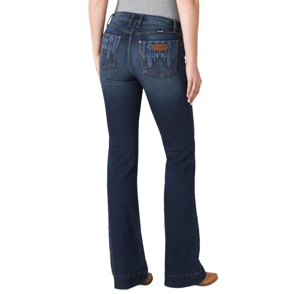 Wrangler Women's Retro Premium Trouser Jeans