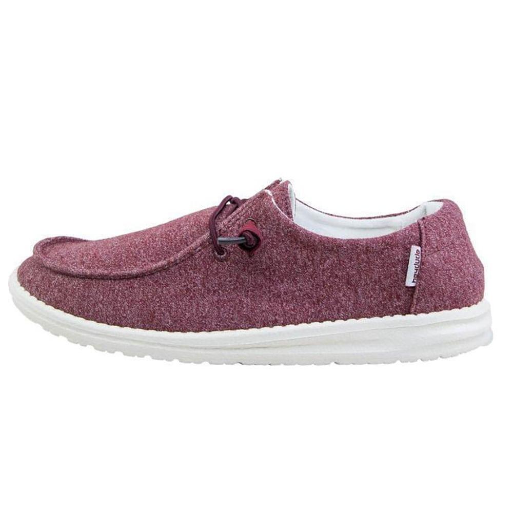 maroon womens shoes