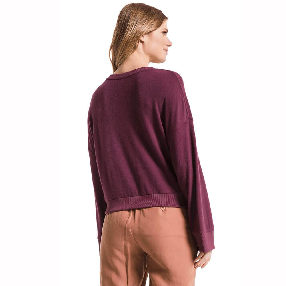 Z Supply Women's Knit Notch Sweater